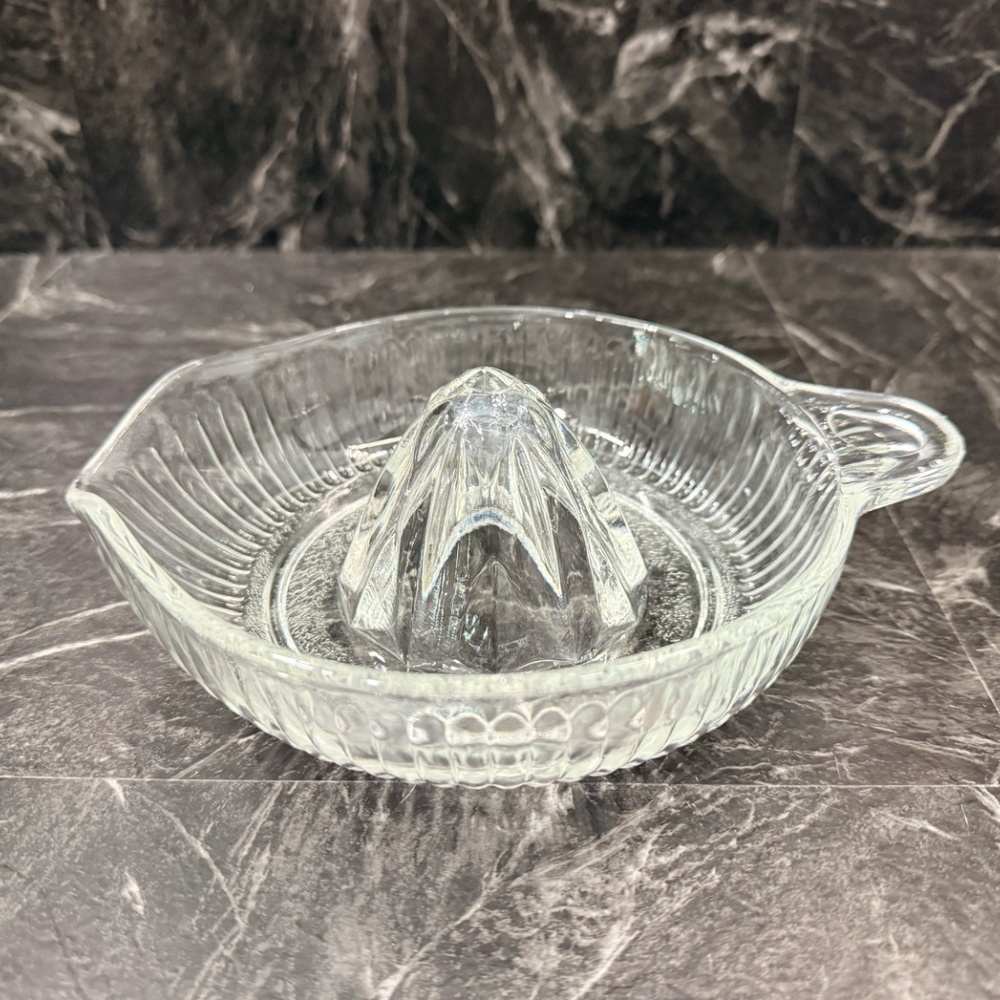 Glass Ribbed Citrus Juicer - Picture 6 of 11